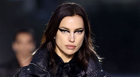 versace makeup irina shayk